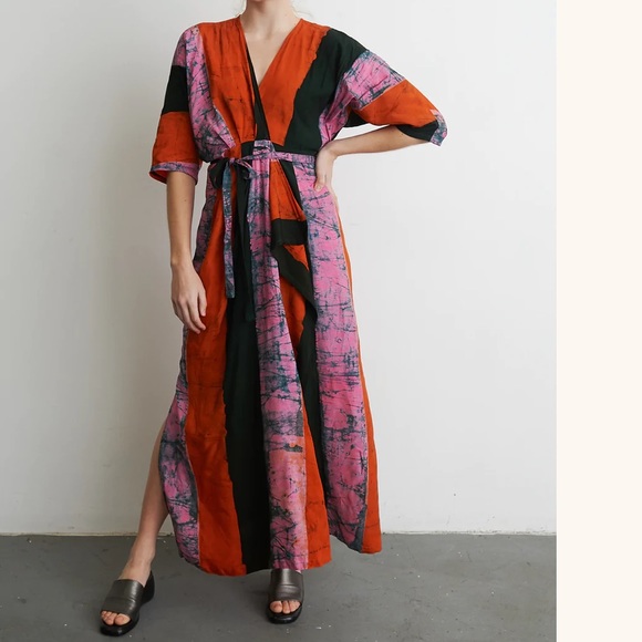 Osei-Duro Dresses & Skirts - Osei-Duro LETSA WRAP DRESS IN CARMINE